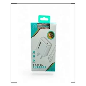 Cargador Con Cable Type C Con 2 Puertos Usb 4.2A Dk45C