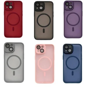 Funda Puxida Matte con Protector de Cámara Línea 17