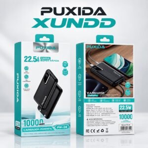 POWERBANK PUXIDA 10MIL MAH PW-04