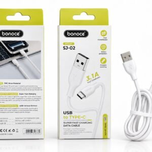 Cable Bonoce USB A C 3.1A SJ-02